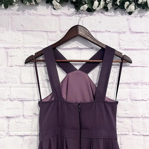 Lulus Dusty Purple‎ Forevermore Skater Dress Lined Size Small Sleeveless Event - Picture 5 of 13